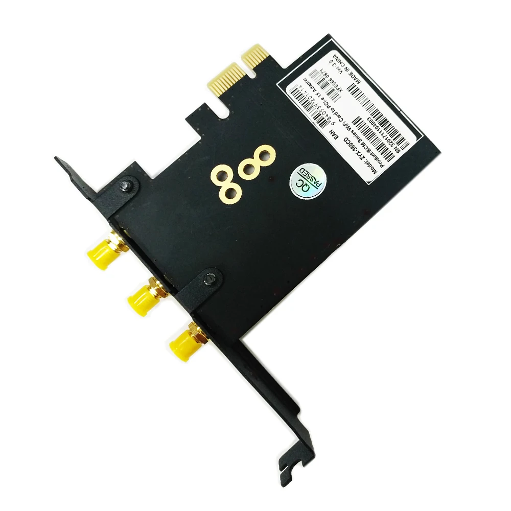 Антенны 802,11+ Bluetooth 4,0 Broadcom BCM943602CS BCM94360CS2 беспроводная WiFi карта Mini PCI-E для PCI-E 1X адаптер ПК WiFi адаптер