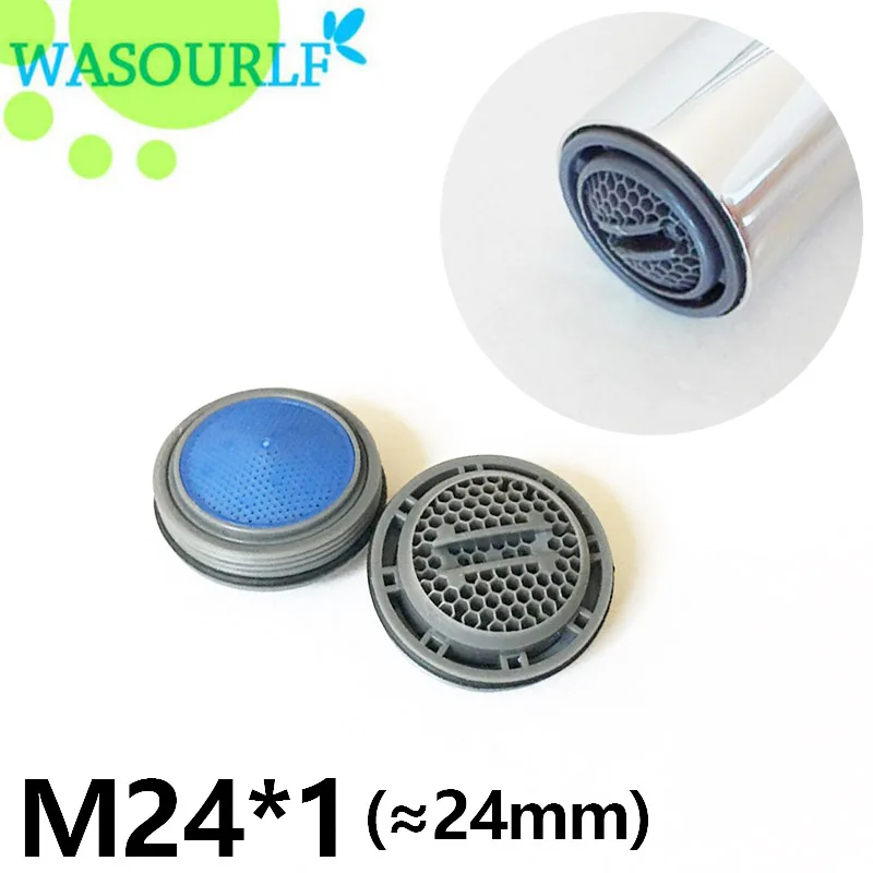 

WASOURLF 2 PCS water saving faucet aerator 24mm male thread M24 *1 tap device free shipping welcome wholesale