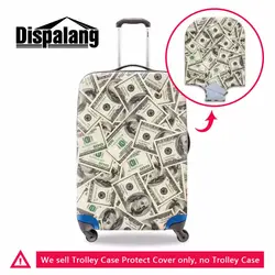 Dispalang доллар принт водостойкий Чехлы для багажа стрейч защитный чехол для чемодана Эластичный Защита багажа для 18-30 дюймов