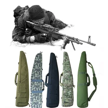 

Hunting Airsoft Gun Bag 120 cm Case Backpack Rifle Carry Bag Shoulder Army Military Long Gun Shooting Rifle Case Bags Accessory