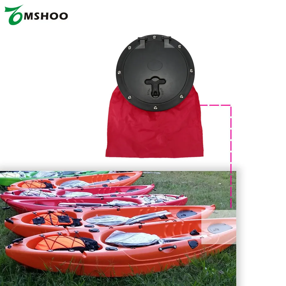 Newest 20.5cm Outer Diameter Deck Plate with Storage Bag Boat Hatch