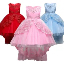 Baby Girl Dress Children Kids Dresses For Girls 2 3 4 5 6 7 8 9 10 Year Birthday Outfits Dresses Girls Evening Party Formal Wear