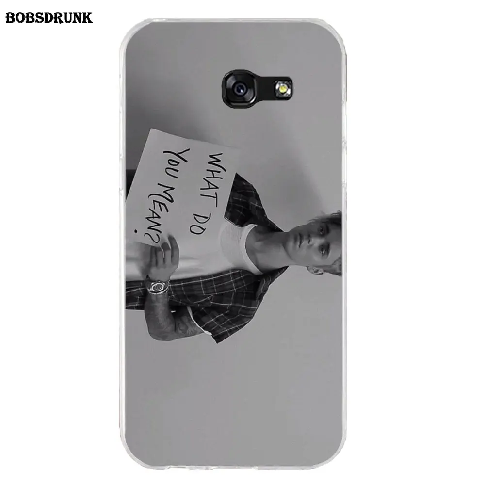 EJGROUP Soft Protector Justin Bieber For Samsung Galaxy A3 A5 A7 J1 J2 J3 J5 J7 2015 2016 2017