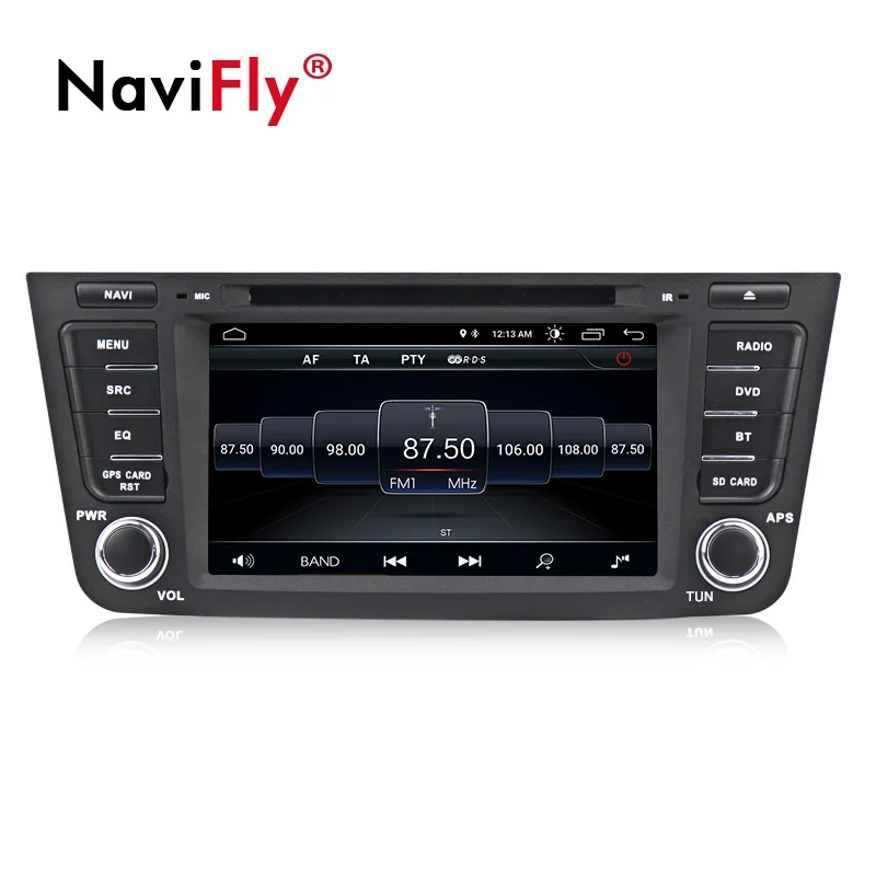 Cheap NaviFly Quad-core Android 8.1 system car radio audio player for Geely Emgrand GX7 EX7 X7 car gps with dvd plarer FM navi WIFI 3