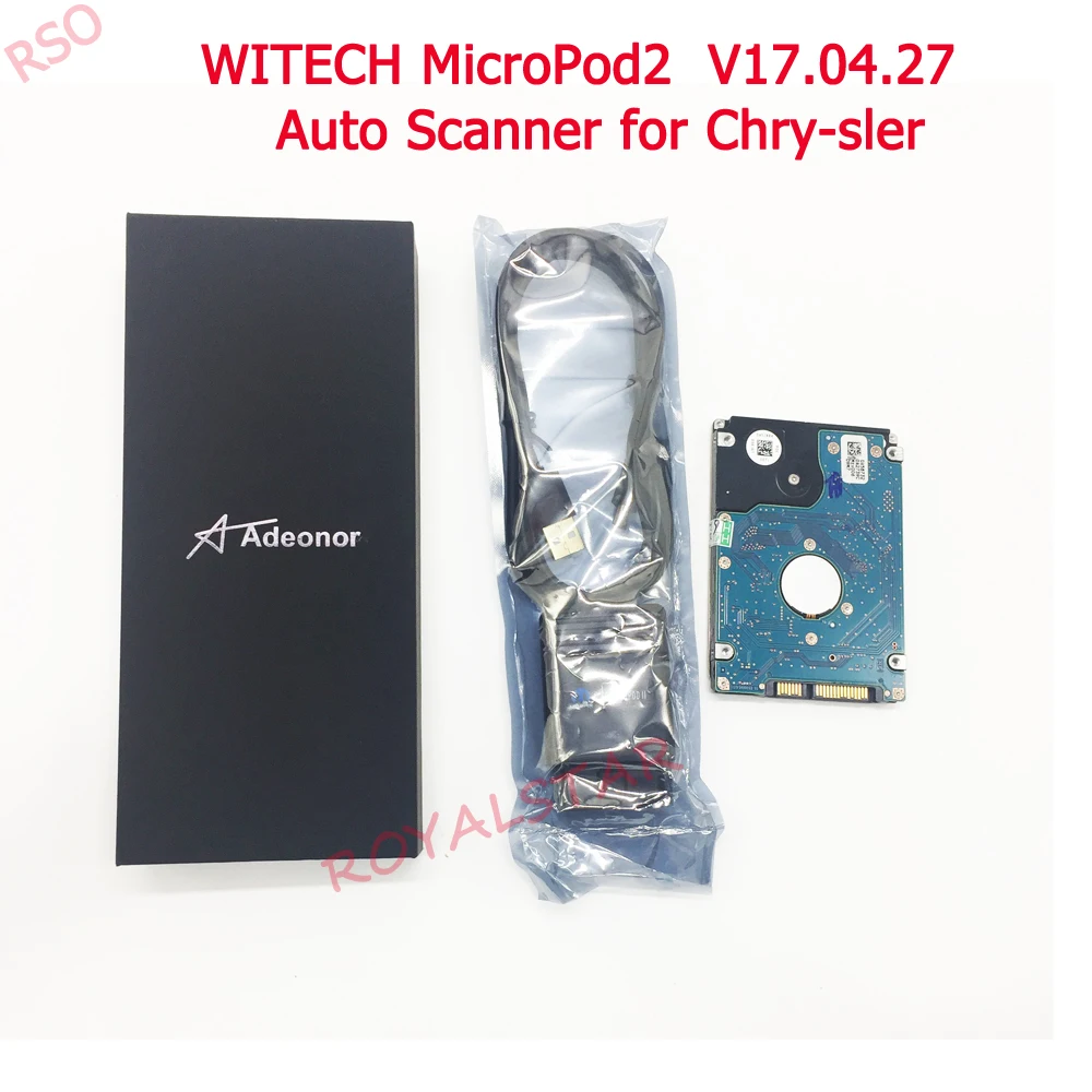 

Quick ship WITech Micro Pod2 V17.04.27 Auto Scanner for Chrysler with Multi-Language online Work as Replacement for Witech Pod