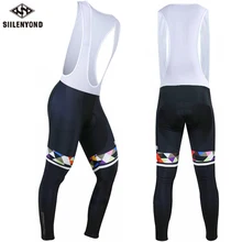 Siilenyond, велосипедный длинный комбинезон, мужские теплые штаны, зима, теплый флис, гелевая подкладка, велосипедный комбинезон, трико, Mtb, мужские, Ropa Ciclismo