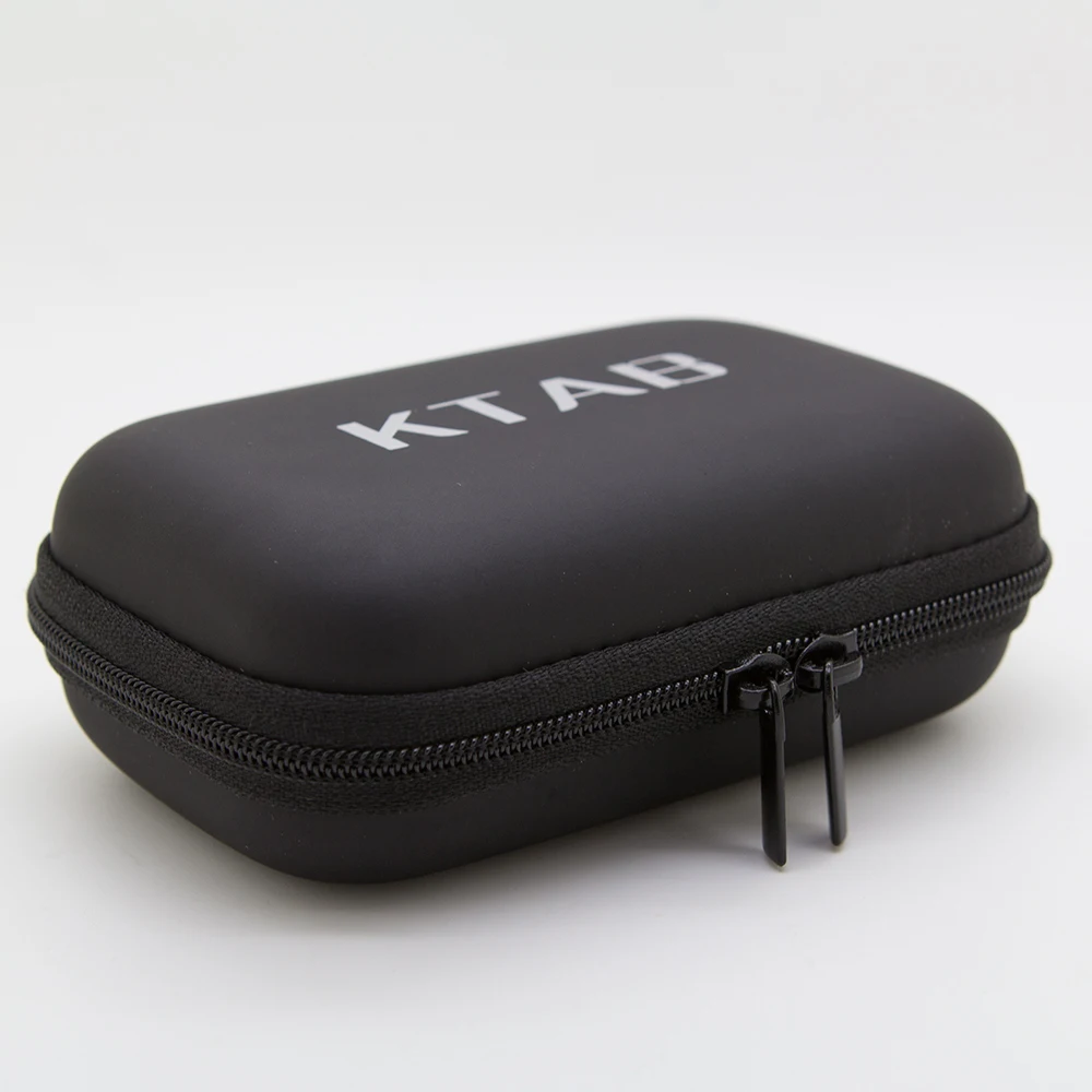 Чехол для наушников KTAB с внутренним сетчатым карманом для наушников, зарядный кабель для смартфонов, usb-кабель для карт SMD, чехол для переноски наушников