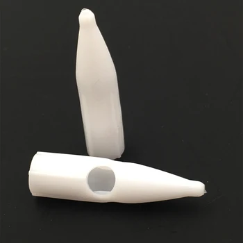 

Freeshipping 50Pcs/Lot White 3R Original Taiwan Mosaic Merlin Dragon Tattoo Machine Needle Tips For Permanent Makeup