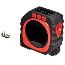 Стальная измерительная лента черный 3 в 1 лазерная измерительная лента измерительная рулетка выдвижной метрики ремень