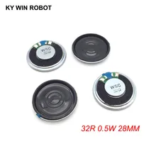#Special Offers 5pcs/lot New Ultra-thin Mini speaker 32 ohms 0.5 watt 0.5W 32R speaker Diameter 28MM 2.8CM thickness 5MM #Special Offers 5pcs/lot New Ultra-thin Mini speaker 32 ohms 0.5 watt 0.5W 32R speaker Diameter 28MM 2.8CM thickness 5MM