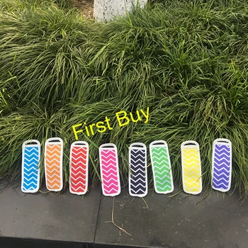 

500pcs free shipping Freezer Ice Tube Popsicle Holder / Bundle Insulated neoprene ice popsicle sleeve / custom popsicle sleeve