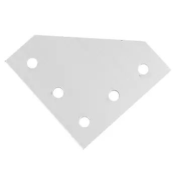 

5 Holes L Shape 90 Degree Jointing Board Plate Corner Angle Bracket Connection for 2020 Aluminum Profile for 3D Printer Parts Ac