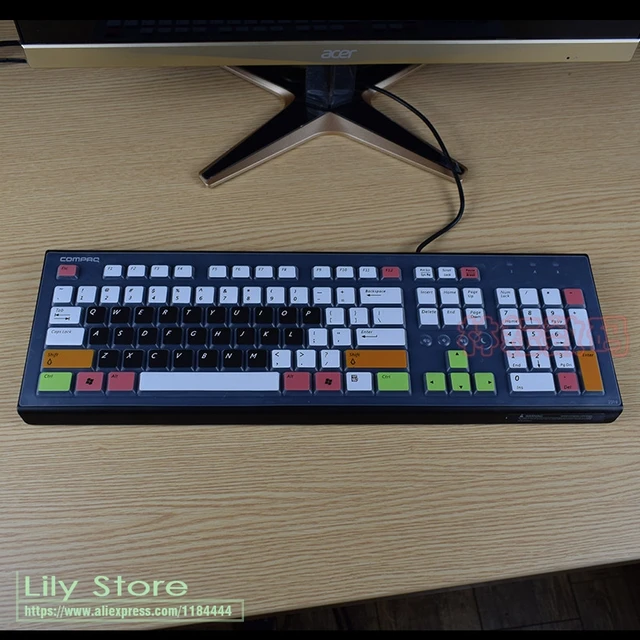 Desktop PC keyboard covers Waterproof dustproof clear Keyboard Cover Protector Skin For HP