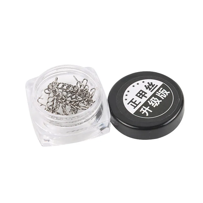 12pcs/box Ingrown Toe Nail Corrector Stainless Steel Wire Nails Straightener Fixer Pedicure Foot Care Toenail Correction Tool