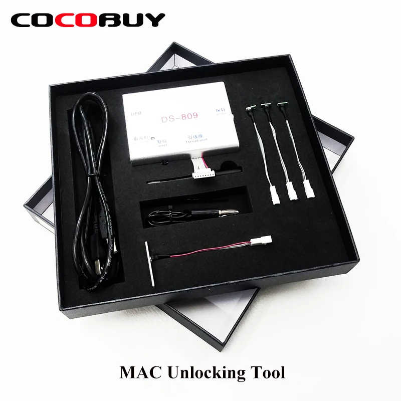 

DS-809 Novecel unlocking tools box for MacBook Pro Macbook Air iMac MAC mini Unlock Tools PadLock EFI BIOS Unlocking For iPad