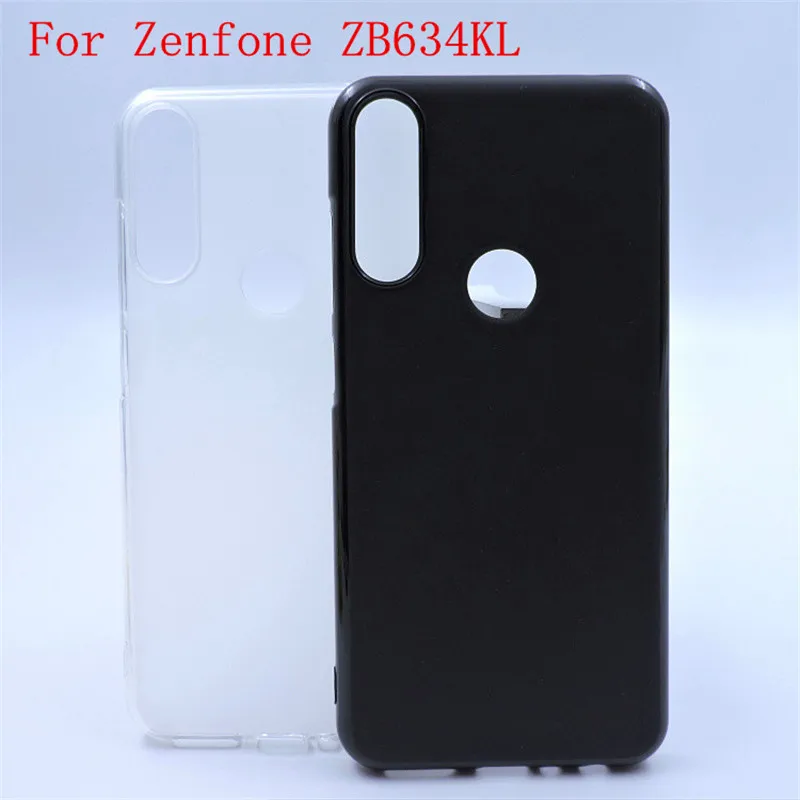 

Luxury Soft Silicone Phone Case Cover For Asus Zenfone Max Shot Back Cover For ASUS Max Plus M2 ZB634KL Coque Fundas Shell Capa