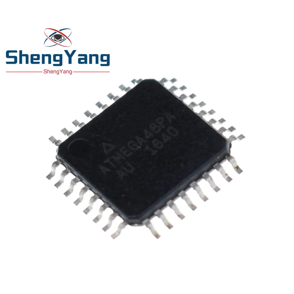 

1PCS ATMEGA48 TQFP32 MCU 8-Bit ATmega AVR RISC 4KB Flash 2.5V/3.3V/5V 32-Pin TQFP ATMEGA48PA-AU