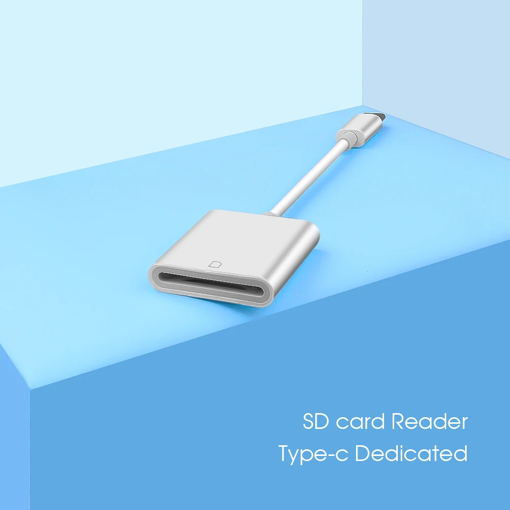 Kebidu Портативный USB 3,1 Тип C USB-C для SD SDXC кардридер OTG Кабель-адаптер для Macbook samsung huawei Xiaomi