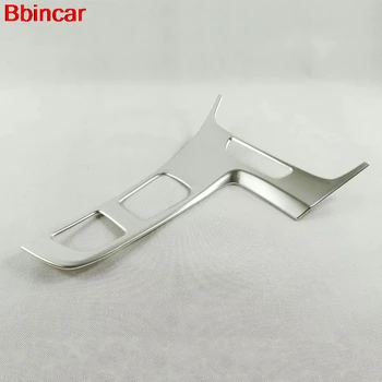 

Bbincar ABS Chrome Car Interior Middle Gear Shif Knob Panel Cover Frame Trim Styling Accessories 1piece For Buick LaCrosse 2016