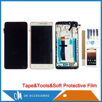 

6.0" For Alcatel A3 XL 9008 9008X 9008D 9008A OT9008 Touch Screen With LCD Display Digitizer With Frame Black White With Kits