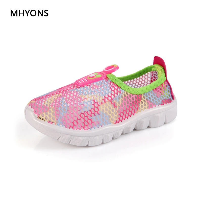 

MHYONS New Spring children mesh shoes girls and boys sport shoes antislip soft bottom kids shoes comfortable breathable sneakers