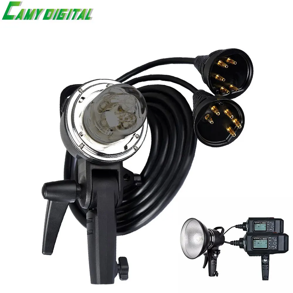 

Godox H1200 AD-H1200 1200WS Portable Off-Camera Light Lamp Flash Head For Godox AD600/AD600M Wireless Strobe Flash (Godox Mount)