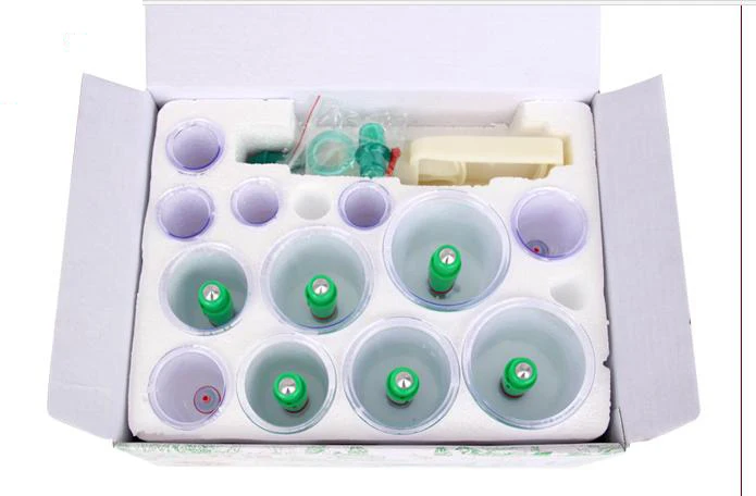 12pcs/set Chinese Medical Vacuum Body massager magnetic Acupunture Vacuum Cupping Portable Massage Therapy tens Hijama cupping 12pcs/set Chinese Medical Vacuum Body massager magnetic Acupunture Vacuum Cupping Portable Massage Therapy tens Hijama cupping
