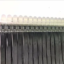 DC12V 100 шт./строка WS2818-RGB полный цвет адресуемых Светодиодная точечная лампа; из водонепроницаемого материала; высота каблука 10 см расстояние между проводами; со всеми черный цветной провод