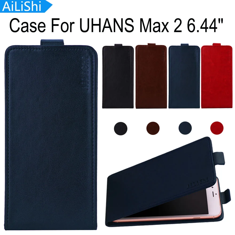 AiLiShi прямо с фабрики! Чехол для UHANS Max 2 6,4" роскошный флип из искусственной кожи чехол эксклюзивный специальный чехол для телефона+ отслеживание