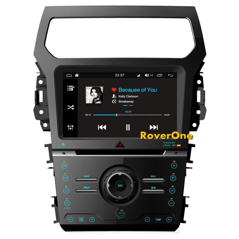 Восьмиядерный Android 8,0 для Ford Explorer 2012+ Автомобильная dvd-навигационная система с сенсорным экраном центральный мультимедийный Android для Ford Explorer
