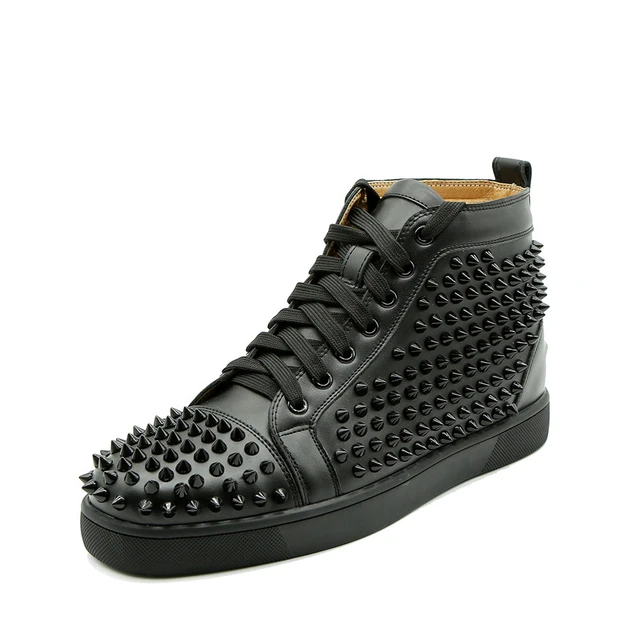 Christian Louboutin Mens Sneakers High Top  Valentino High Top Sneakers  Mens - Men - Aliexpress