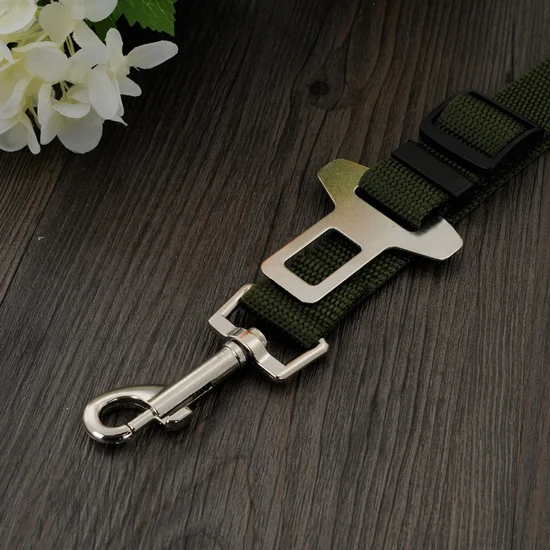 Adjustable Car Vehicle Auto Seat Safety Belt Seatbelt Harness Lead Clip For Dog Cat Pet