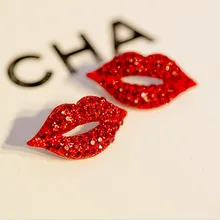 EH353 labios губы известный бренд aretes Новинка pendientes brincos boucles d'oreuilles bijoux бижутерия серьги-гвоздики для женщин