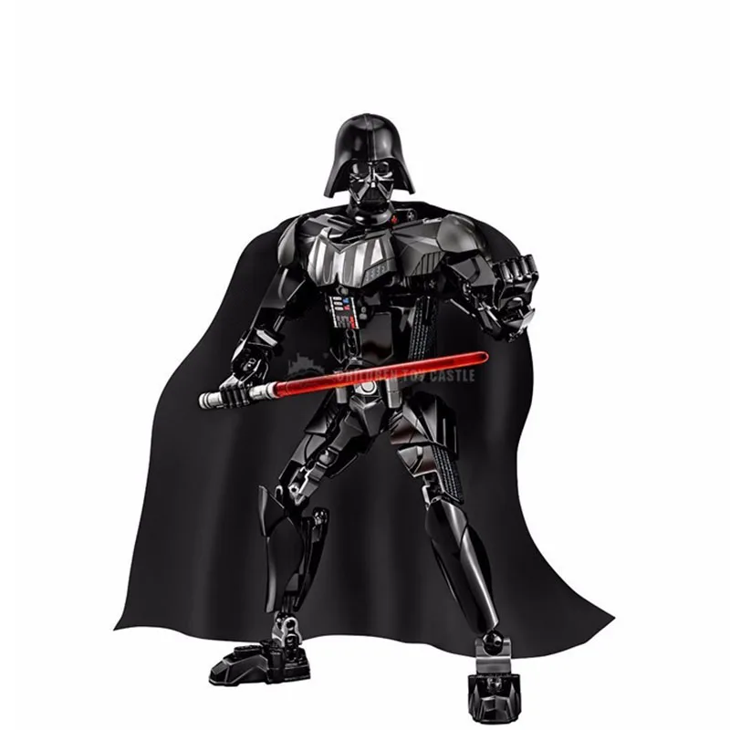 160pcs Legoing Star wars Darth Vader  Star Wars Dark Wu Fancy Skywalker Compatible 75111 Building Blocks Toys For Children