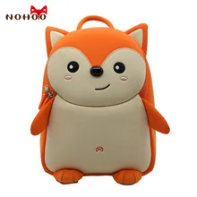 NOHOO Toddler Children School Bag for Boys Kids Waterproof Backpack Kindergarten Girls 3D Cartoon Shape Mochila for 2-7 Years nohoo бурый