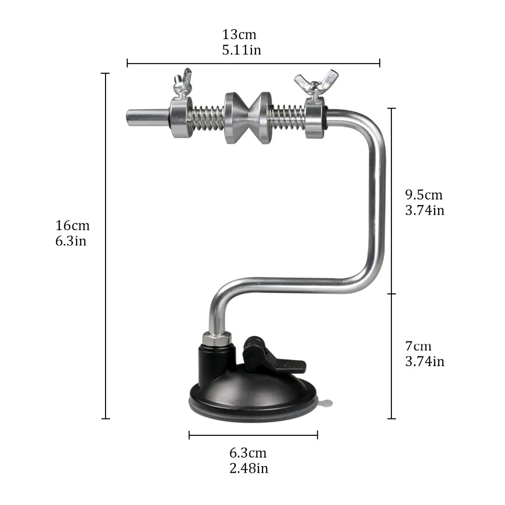 Катушка для намотки рыболовной лески, катушка, система намотки, присоска, рыболовные аксессуары для катушек, изогнутая/вертикальная алюминиевая рыболовная леска, намотка
