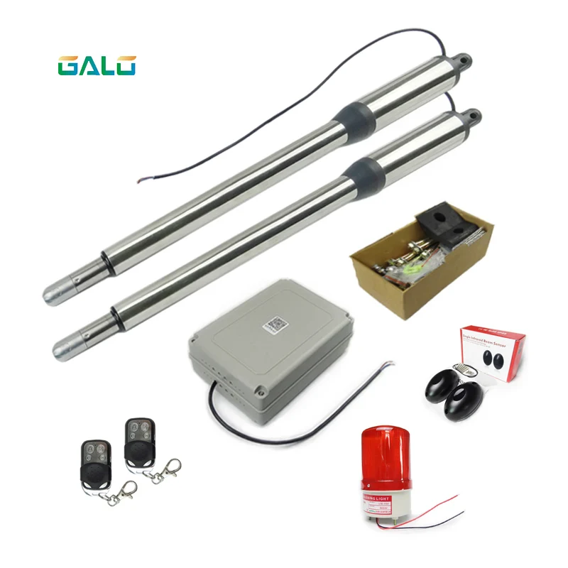 

Commercial Linear Actuator DC Worm Gear Automatic Swing Gate actuator Opener (photocells, lamp,gsm operator optional)
