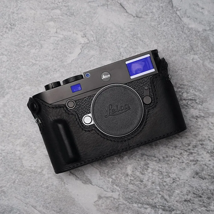 Mr. Stone ручной работы из натуральной кожи чехол для камеры видео половина сумка для камеры боди для камеры Leica M10
