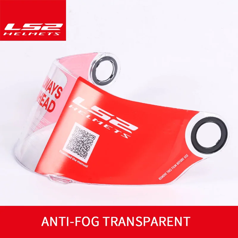 

LS2 ff358 Full Face motorcycle helmet visor suitable for LS2 FF396 FF392 helmet Anti-fog Transparent viseira lens