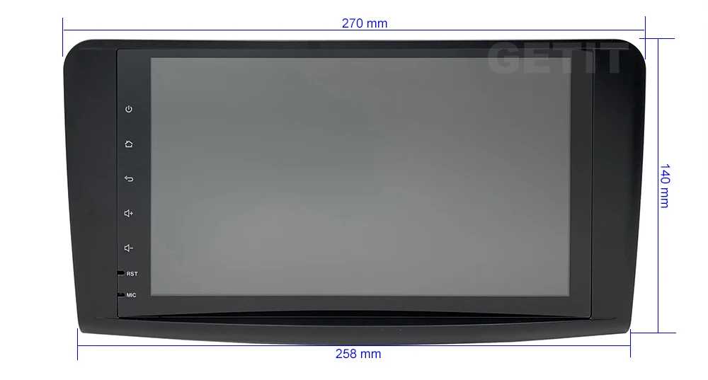 Clearance 9 inch Android 9.0 CAR GPS stereo radio for Mercedes Benz W164 ML350 ML500 X164 GL320 0