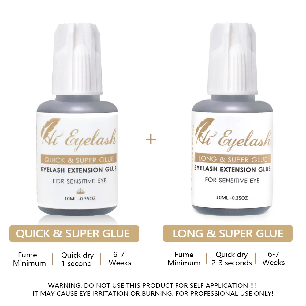 

10ML1 seconds Eyelash Extension Super Glue Professional Made In Korea and 2--3Seconds Eyelash Extension Super Glue