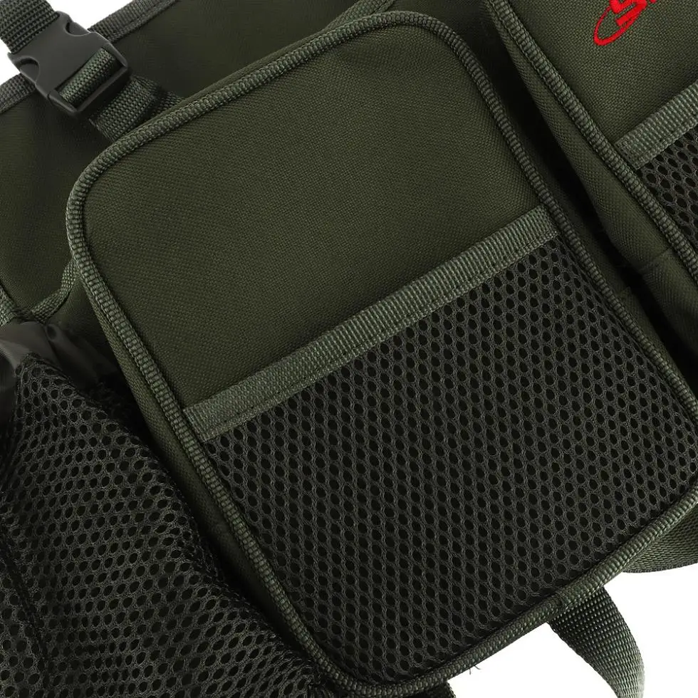 Bolsa de Caixa de Pesca Tecido de Náilon Bolsa de Armazenamento de Engrenagem de Pesca Conveniente Grande Capacidade Multifuncional Mochila 14 High Quality Esporte e Lazer