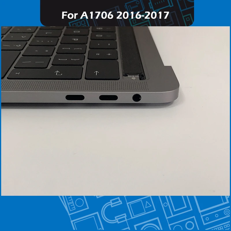 Космический серый A1706 Topcase UK макет ладони для MacBook Pro Retina 13 &quotA1706 Топ чехол с