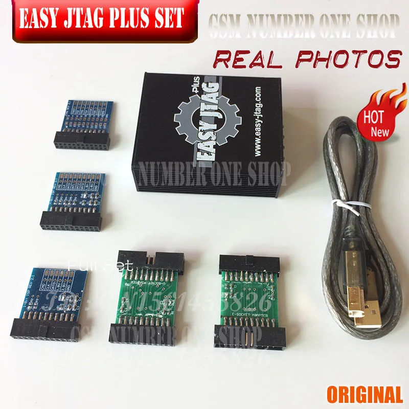  2020 New version Full set Easy Jtag plus box Easy-Jtag plus box+ EMMC socket For HTC/ Huawei/LG/ Mo