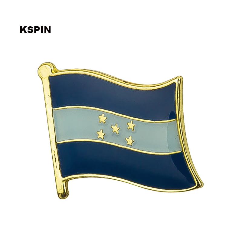 Honduras Flag Chapas металлические украшения винтажная брошка для мужчин/женщин KS-0077 | Дом