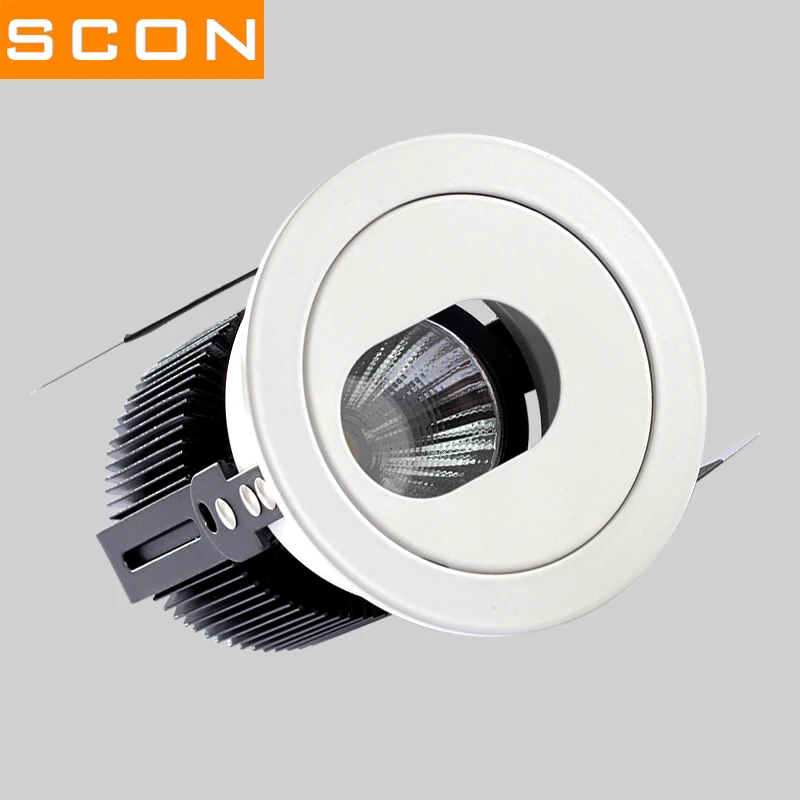 SCON AC110 240V ресторанный гостиничный двигатель 7 Вт/12 Вт Светодиодный прожектор COB
