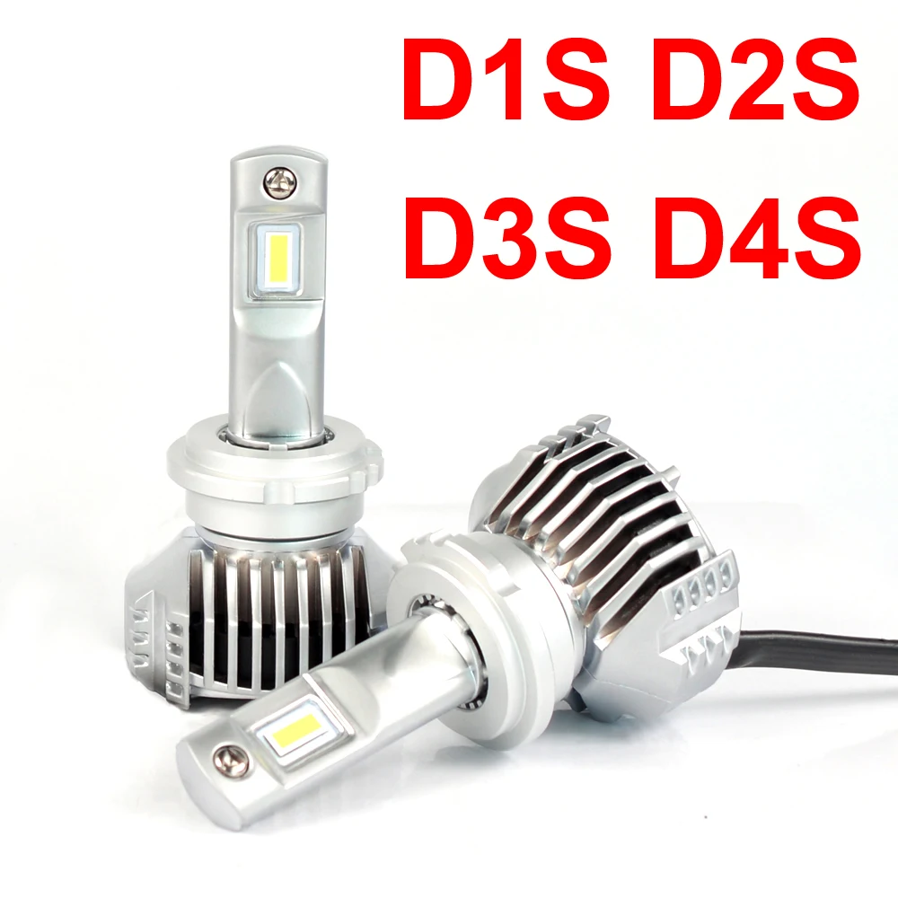 1 Set D1S D2S D3S D4S P12 Car LED Headlight Super Bright 0.72MM Ultra