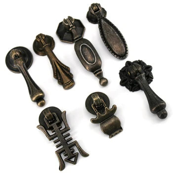 

1pc Assorted Antique Bronze Cabinet Knob Drawer Pull Kitchen Cupboard Closet Handle Pull Pendants Knob