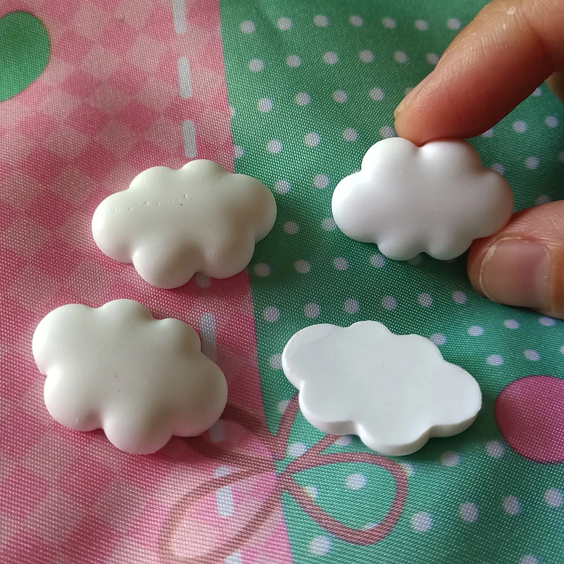  polymer clay clouds
