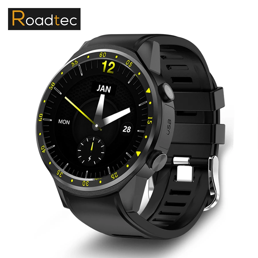 Roadtec Smart Watch 2018 Спорт GPS трекер сим карта телефон с камера сердечного ритма